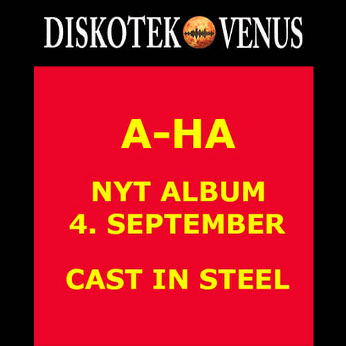 a-ha cast in steel