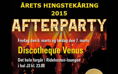 HINGSTEKÅRING AFTERPARTY