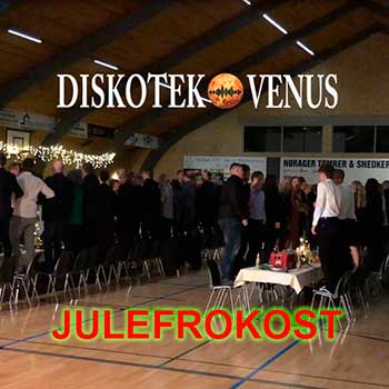 DJ til Julefrokost med sang og dans på stolene
