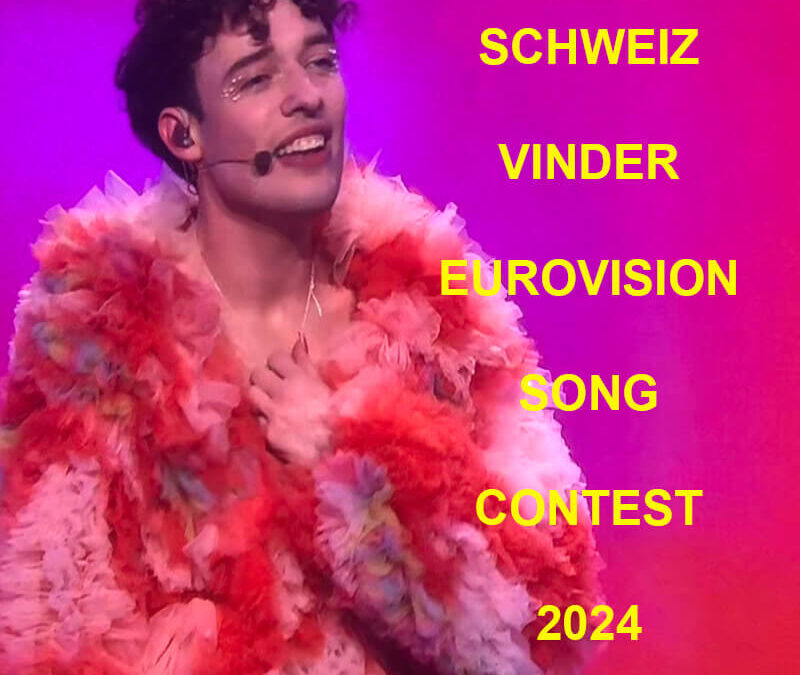 SCHWEIZ VINDER EUROVISION SONG CONTEST 2024