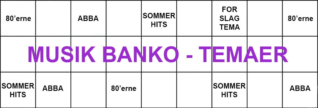 Musik Banko temaer